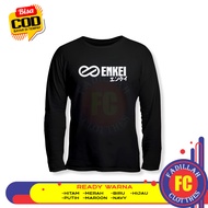 ENKEI WHEELS JAPANESE T-Shirt Long SleeveDesign Automotive Clothing