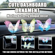 Mesmerizing Moving Ornament Butterfly Decor Car Console Unique Kinetic Accessories