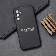 Samsung A25 5G Samsung A26 5G Softcase Macaron Square Black / Case Square Edge Case Samsung A25 5G S