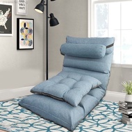 Tatami Floor Chair Reclining Sofa Portable Foldable and Washable Folding Chair Floor Sofa Sofas d12