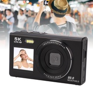 Digital Camera 5K 80MP Flash WiFi for Life Records