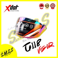 Xdot Model Visor G118 / SGV Cruiser 2 / KH Cruiser / LTD VTEC Kids (100% AUTHENTIC) Rainbow / Smoke 