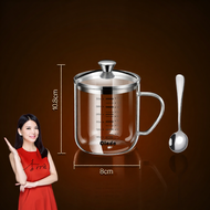 Olodo | Heat Resistant BPA Free Borosilicate Glass Cup