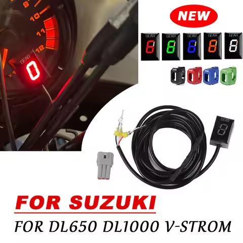 Gear Display Indicator Meter For Suzuki DL650 V-Strom DL1000 VStrom DL 650 1000 VStrom650 Motorcycle