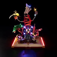 BrickSoul LED Light Kit Compatible with The Evolution of STEM Leg0 21355 Set,Ultimate Lighting Solut