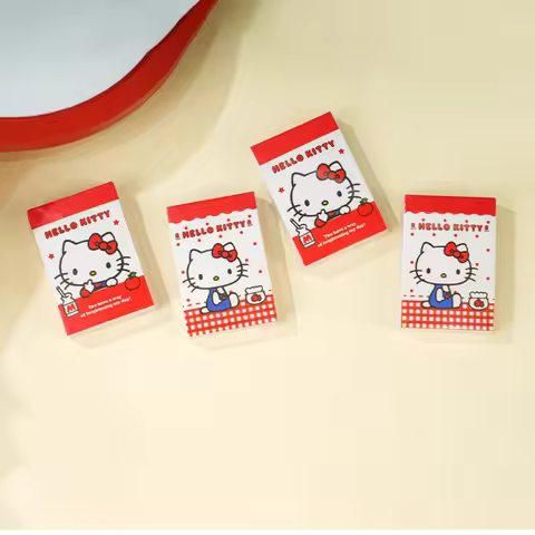 Genuine Sanrio Hello Kitty Sticky Note Posted It Note Pads Stickers Planner Sticker Notepad Memo Pad