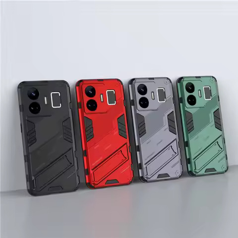 For Realme GT3 Case Realme GT Neo 5 3T 3 2 Master Flash GT2 Cover Holder Armor Bumper Phone Cases Fo