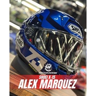 SHOEI X-15 a. MARQUEZ MOTEGI DAZZLE BARCELONA (GP Series) - Original Shoei X Fifteen X15 Helmet