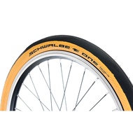 Schwalbe One Tanwall Tyre Folding 16" 349 for AVRO, Brompton, 3Sixty, Pikes, TriFold