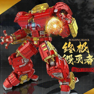 Super Hero Anti-Hulk Destroyer Giant Model Building Blocks