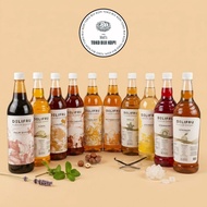 Delifru Syrup 1L Premium Cafe Syrup Coffee Mocktail All Variants