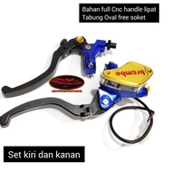 (Brembo) Front Brake master set Left Right full Cnc universal Variation Of Imported Motorcycle, Brake master Clutch set, Brake master Brembo, Brake master set Vixion Motorcycle, R15, satria Fu, RX king, vario, Mio, beat,, Ninja 150rr-r, CBR150R, CB15