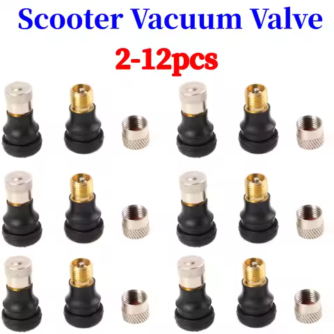 2-12pcs Electric Scooter Vacuum Valve for Xiaomi Mi Electric Scooter M365 Scooter Tyre Tubeless Tire
