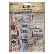 Tim Holtz Idea-Ology Collage Strips 1.5"X6" 30/PKG (For vintage style journals)