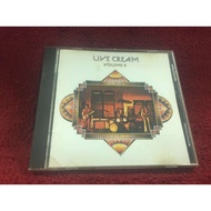 CD Cream-Live Volume II Condition As Shown In The Cover Photo ZA343-121