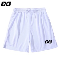 3x3 mesh but American basketball knee shorts men quick dry can breathable sports training pants 3 po