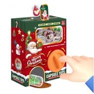 X'max Gift Christmas Toys Gashapon Machines with 6 Random Capsule Toys Egg Twisting Machine Cardboard Box Surprise Blind Box