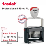 Trodat Stamp 55510 PL/ - Square Model with 10-digit number in the middle