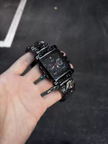 2026 new original new non-oakley square large dial waterproof luminous fashion trend men's watch