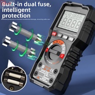 Digital Multimeter LCD Display Audible Visual Alerts AC DC Measurement