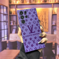 เคสโทรศัพท์ซิลิโคนบางเฉียบป้องกันการตกหล่นแบบเต็มจอสำหรับ Samsung S24 Ultra S23 Ultra S22 Ultra S25 