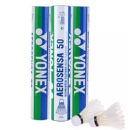Yonex Badminton Shuttlecock AS50 Badminton balls 12pcs Goose Feather Speed Balll Shuttlecock Yonex A