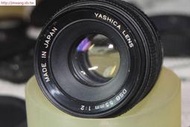 YASHICA 55mm F2.0 DSB ( CY C/Y 接口 )