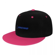 Available Boeing Logo Baseball Cap Men Women Fashion Adult Flat Brim Color Contrast Hip Hop Hat Unis