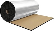 X AUTOHAUX 197mil 5mm 10.9sqft Car Sound Deadening Mat Aluminum Heat Shield Material Universal for H