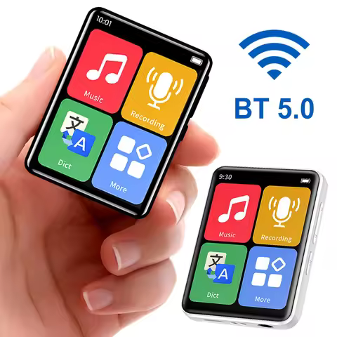 MP3 Player BT 5.2 Touch Screen Music Player Portable Player for Travel Sport