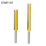 [STARTIST] Worktop Router Cutter Bit 2 Inch Long Straight Slotted Trimming Wood Milling