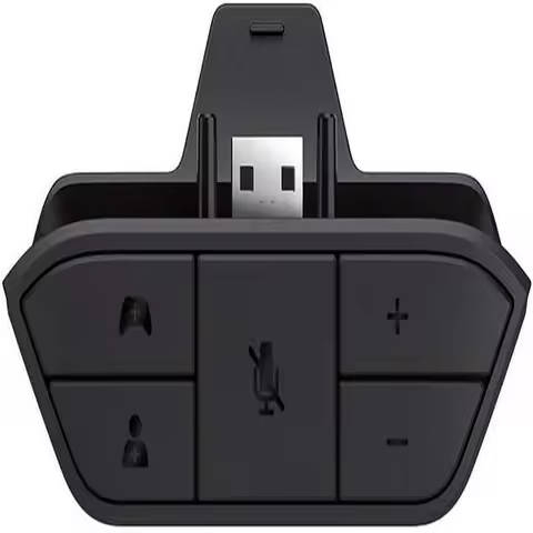 Stereo/Mic Headset AdapterMC-X001 for Xbox One/One S/Elite1&2.Audio Kit for Xbox Series X|S,Xbox One