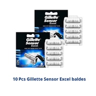 Gillette Vector 3 Razor Blades Sensor Excel Mens Razor Blades Double Edges Replacement Heads