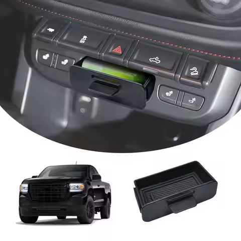 Center Console Organizer Drawer Storage Hidden Box for 2015-2022 Chevy Colorado LT/Z71/ZR2 & 2015-20