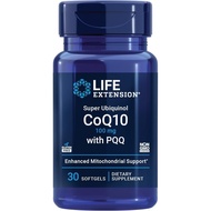 Life Extension Super Ubiquinol CoQ10 with PQQ, coenzyme Q10, pyrroloquinoline Quinone, Heart Health 