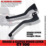 WZT KAWASAKI CT100 / BAJAJ CT 100 LEFT & RIGHT BRAKE AND CLUTCH LEVER MOTORCYCLE ACCESSORIES
