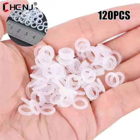 120PCS Rubber O Ring Switch Dampeners White Damper For Mechanical Keyboard Cherry MX Switch Keyboard