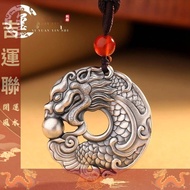 Lucky Union Feng Shui Method Huazen Temple Consecrated Arowana Playing Beads Safe Buckle Fish Turnin