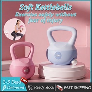 Soft Kettlebell 2-12kg Unisex Yoga Squat Dumbbell PE Coated Design Body Shaping Fitness Equipment