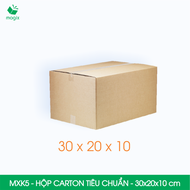 MXK5 - 30x20x10 cm - 20 hộp carton đóng hàng tiêu chuẩn - Thùng carton hộp giấy | Magix Packaging