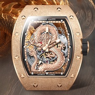 BONEST GATTI Men Watch Automatic Mechanical Sandblasting Case Sapphire BG5003