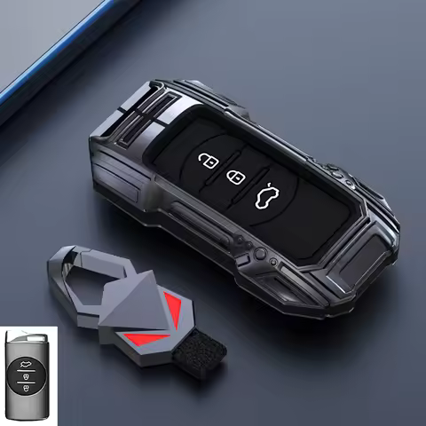 Zinc Alloy Car Key Remote Case Cover Shell Fob For Chery Tiggo 4 5X 7 Pro 8 Exeed Txl Tx Lx Car Acce