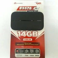 Huawei MiFi E5576 4G LTE Modem Unlock Free Telkomsel 14GB