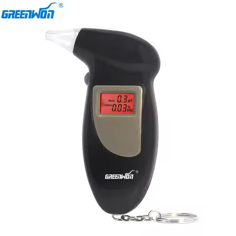 GREENWON digital alcohol tester breath alcohol tester breathalyzer breathalyser alcohol breath teste
