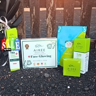 AIREE BEAUTY Glow Set - Face Glowing Serum Moisturizer, Cleanser, Sunscreen & Sabun Bibi (Original)
