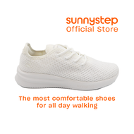 Sunnystep - Balance Knit Runner - Sneakers in White - Most Comfortable Walking Shoes
