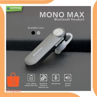 Black 19DEZ Limited Mono Max Bluetooth Earphones Hippo Headset