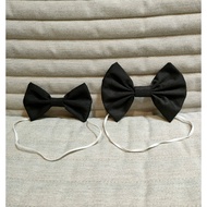 Black special bow tie bruno children's tie small tie big tie wedding tie boys' tie bow tie