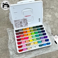 [t15l11] Màu Gouache dạng thạch 56 màu Miya/Himi 30ml