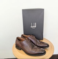 【正品】Dunhill 牛津紳士皮鞋 義大利手工製作  歐規40.5號